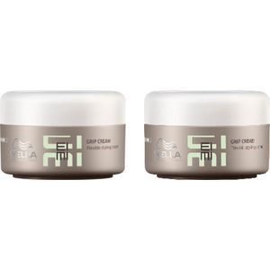 Wella EIMI - Grip Cream - Flexible Styling Cream - 2 x 75ml