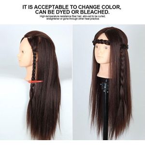 Kappershoofden - Mannequin Head - Blond - Oefenhaar voor Wimper Extensions en Haarstyling