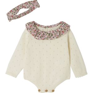 Vertbaudet Babyromper met hoofdband