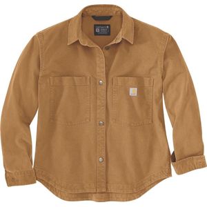 Carhartt - Heavyweight Duck Overshirt - Bruin - Katoen