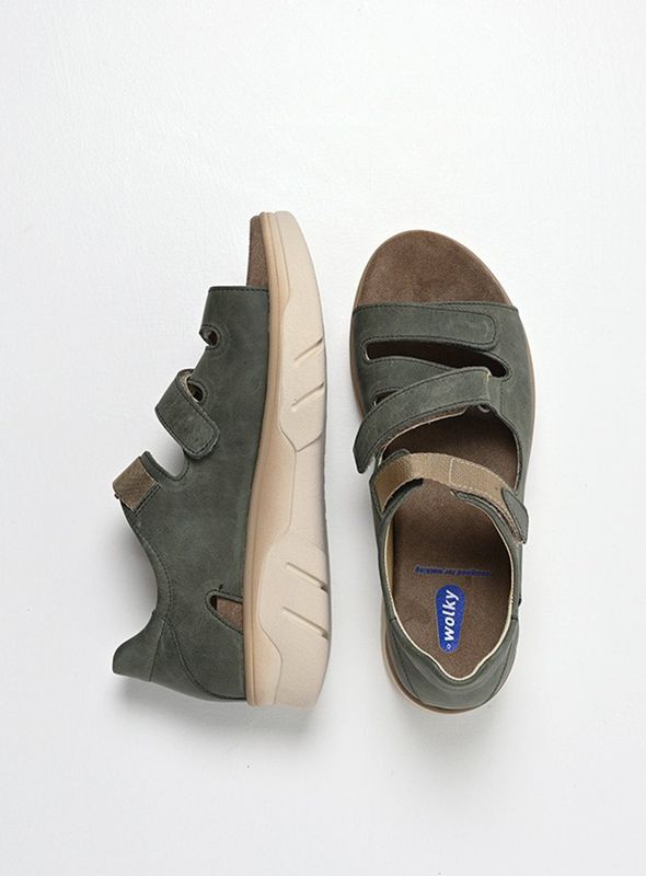 Wolky - 03425 Blaze - Sandalen - Groen