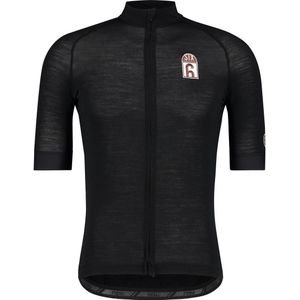 AGU Solid Merino Fietsshirt SIX6 Heren - Zwart - M