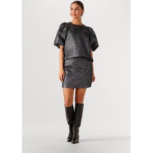 Notre-V Nv-goldina Dames - Korte rok - Donkergrijs - Maat L