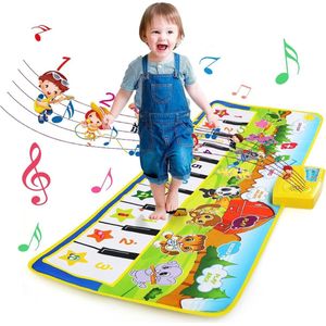 Dansmat - Kinderspeelgoed 3 Jaar - voor Meisjes en Jongens - Muziekmat - Educatief Speelgoed - Montessori - Sensorisch