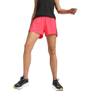Puma Run Ultraform Tight Short Dames - Sportbroeken - rood/wit - Vrouwen