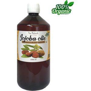 Jojoba olie 1000 ml - Puur - Biologisch - Ongeraffineerd