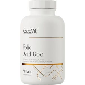 OstroVit - Folic Acid - 90 Tablets - 800 µg Vitamine B9, B11 - Supplements