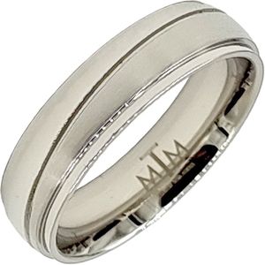 Tesoro Mio Michel – Verlovingsring / Trouwring Man - Edelstaal – 22 mm / Maat 69