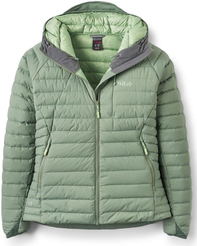 Rab - Microlight Windstopper Hoody - Donsjack - Groen - Isolerend - Winddicht