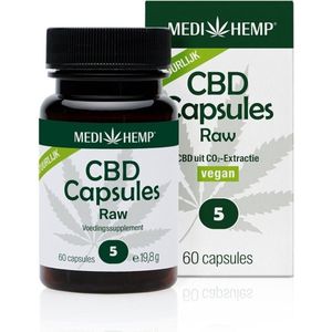 CBD Olie Capsules (5%) Bio 60 capsules – Medihemp