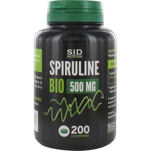 S.I.D Nutrition Spirulina Bio 500 mg 200 Tabletten