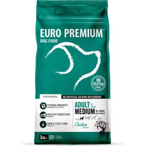 Euro-Premium Adult Medium Kip - Rijst 3 kg