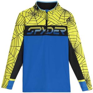 Spyder Ryder Sweatshirt Met Halve Rits Geel,Blauw 8 Years Man