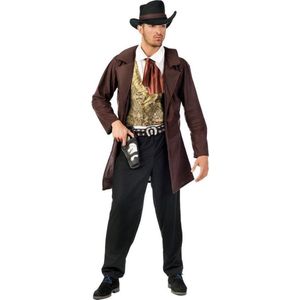 Cowboy & Cowgirl Kostuum | Cowboy Sundance Kid Bankrover | Man | Maat 48 | Carnavalskleding | Verkleedkleding
