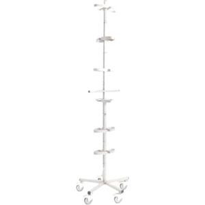 RVS urinaalwagen hoog model (UR5450H) Voor 12 urinalen