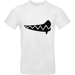 Monster teeth Heren t-shirt | monster | gebit | tanden | tandarts | cadeau | Wit