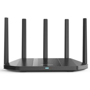 Hikvision DS-3WR18X draadloze router Gigabit Ethernet Dual-band (2.4 GHz / 5 GHz) Zwart