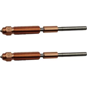 K1C Quick Swap Nozzle 2x 0,4 mm Creality 1.75mm Quicks-Swap voor creality K1C, Ender 3 V3, Ender 3 V3 Plus.