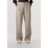 Ibana Pelah Pinestripe Broeken Dames - Taupe - Maat 36