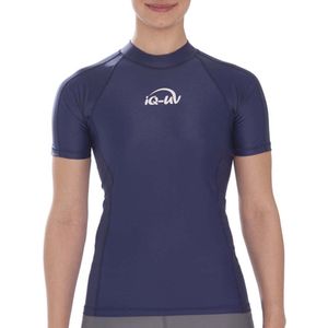 iQ - UV-werende Aqua Slim Fit Rashguard - Blauw - Dames