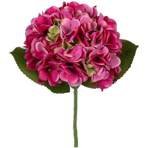 Louis maes - Hortensia l45cm cerise kunstbloem Louis Maes