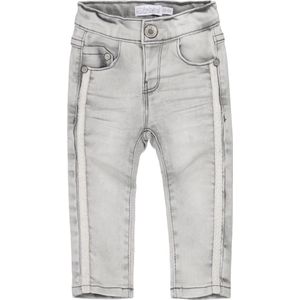 Dirkje baby meisjes jeans met bies Grey - Maat 68