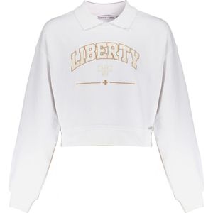 Frankie & Liberty Helena Sweater Truien & Vesten Meisjes - Sweater - Hoodie - Vest- Wit - Maat 176