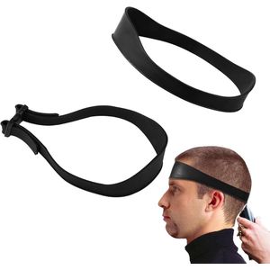 Allecto Plus - Haar Trimming Gids Zwart Knip Guides Fade Tool Met 2 Haarbanden voor Thuis en Salon Gebruik