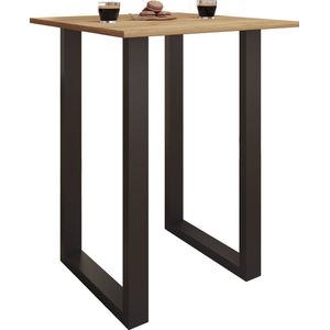 VCM - Xona - Bartafel - Hout - Aluminium - 80x50 cm