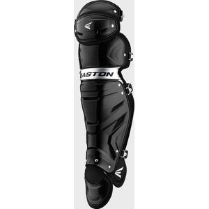 Easton GAMETIME Honkbal Catcher Legguards Jeugd Zwart/Silver