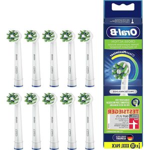 Opsteekborstels voor elektrische tandenborstel - 10 stuks voor volledige mondreiniging met CleanMaximiser-borstelharen