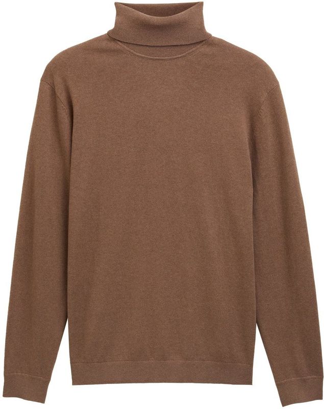TOM TAILOR heren trui, 38678 - Dark Taupe Melange, XXL