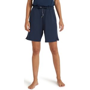 Damen Loungewear drukvrije tailleband modal katoen korte broek dames space blue - maat 6116