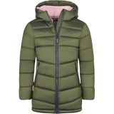 Trollkids - Trondheim - Lange Jas - Olijfgroen - 100% Polyamide