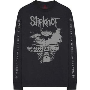 Slipknot - Subliminal Verses Longsleeve shirt - 2XL - Zwart