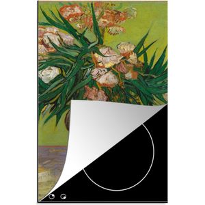 KitchenYeah® Inductie beschermer 30x52 cm - De Oleanders - Vincent van Gogh - Kookplaataccessoires - Afdekplaat voor kookplaat - Inductiebeschermer - Inductiemat - Inductieplaat mat