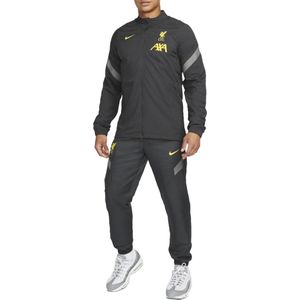 NIKE - FC Liverpool Trainingspak - Zwart/Donkergrijs - Zweetafvoerende Stof