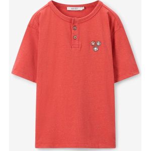 Sissy-Boy - Lichtrood T-shirt met embroidery