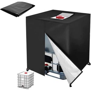 IBC tankafdekking - 1000 L - groen - 120 x 100 x 116 cm