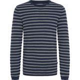 BLEND - BHAjlan - Gebreide Trui - Beige/Navy - Lange Mouw