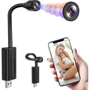 Verborgen spionagecamera's voor veiligheid thuis - wifi-thuisbewakingscamera met bewegingsdetectie