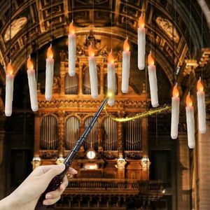 Floating Magic Wand Candles - Set van 12 - Met Afstandsbediening - Voor Thuisfeesten en Feestdagen