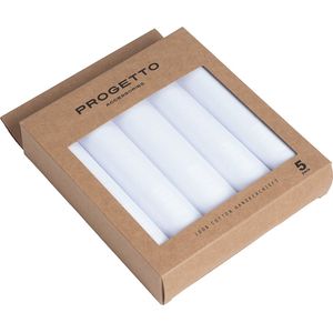 Zakdoeken - heren - wit - cadeauverpakking