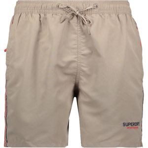 Superdry Broek Sportswear Emb 15 Swim Short M3010226a Deep Beige Mannen Maat - L
