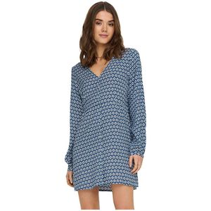 Only Nova Life Lang Mouw Jurk Blauw S Vrouw