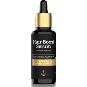 Golden Tree Haarserum - Voor haargroei - Vermindert haaruitval - Verbetert de haardichtheid - Haarserum - 50 ml