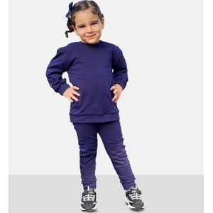 Gami Joggingpak unisex donker blauw 128 Donker blauw