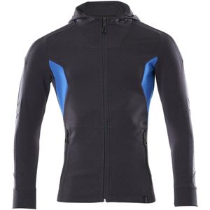 Mascot Accelerate Capuchontrui met rits 18584-962 - donkermarine/helder blauw - 3XL