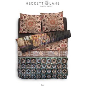 Heckett & Lane Tony Dekbedovertrek - Tweepersoons - 200x200/220 cm - Multi