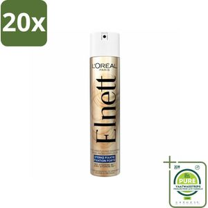 20 x L'Oréal Elnett Satin Haarlak Sterke Fixatie 300 ml - Grootverpakking - Haarspray - L'Oréal Paris - Elnett Satin - Sterke Fixatie - Satijnzacht